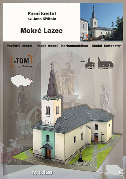 Farní kostel sv. Jana Křtitele – Mokré Lazce