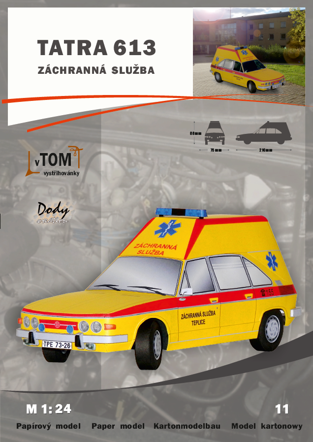 Tatra 613 - Záchranná služba